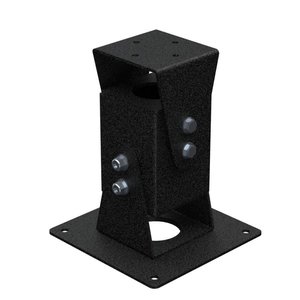Pedestal Pro 33OMNI-COID-01-304 Omni-Directional Mounting Head, Mounts Control iD iDUHF Lite, Black Wrinkle