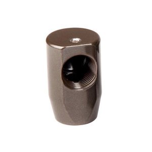 FX Luminaire ELBW-050-FW 90° Coupling with 1/2" Female Threads, Aluminum, Flat White