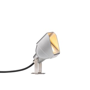 FX Luminaire LC-9LED-FW Designer Premium LED Up Light, 9-LED Power, Flat White