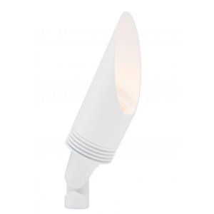 FX Luminaire NP-9LED-LS-WI Designer Plus LED Up Light, 9-LED Power, 60° Angled Long Shroud, Weathered Iron