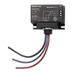Honeywell Home RC840T-120/U Electromechanical Relay with 24V to 120V Transformer