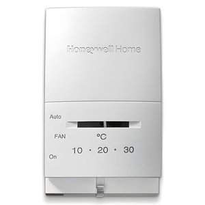 Honeywell Home T822K1042 Vertical Heat Only Mechanical Thermsotat for Garages. Terminals R, W,