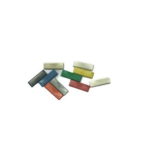Quiktron PRTICON-45 Blank Jack Icon Insert, Green, 25-Pack