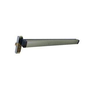 Adams Rite 8420-37242 8400 Series Life-Safety Narrow Stile Mortise Exit Device, Flat / Bevel / Radius Face Shape, 1-1/8" Backset, Right Hand Reverse, 42" Door Opening Width, Dark Bronze Anodized