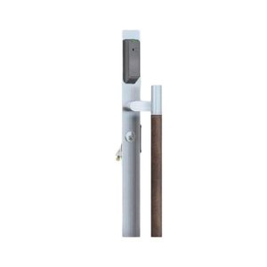 Adams Rite DL100-3201-BIPSXXXXX-335 Aperio Wireless Deadlatch with Card Reader, 1-1/8", Mortised, Flat / Standard Jamb, Black Anodized