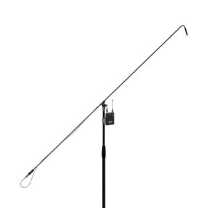 Audix MBW84BHC Wireless MicroBoom Microphone, 84" Carbon Fiber Boom, Hypercardioid, Black