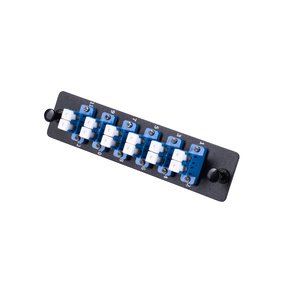 Sumitomo FTLCP6DB 12-Port Singlemode Interconnect Panel with (6) LC-Duplex Adapter, Blue