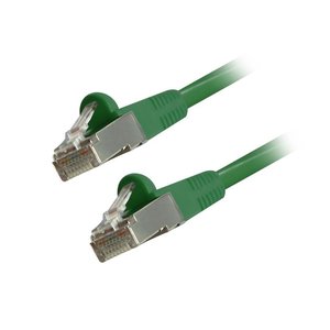 Comprehensive CAT6STP-50GRN CAT6 Snagless Shielded Ethernet Cable, 50', Green