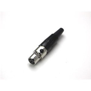 Switchcraft TA4FX Q-G Miniature Connector Straight Female Cord Plug