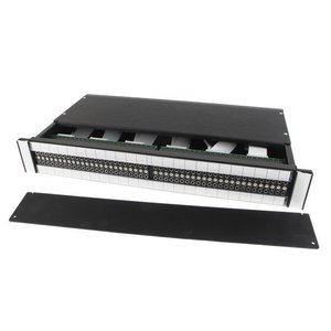 Switchcraft TTEZN20P3PINR EZ Norm Programmable Patchbay, 2U, 3-Pin I/O, Programmable Grounds
