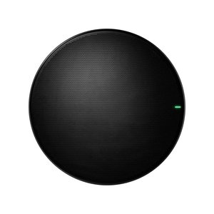 Shure MXA925B-R Ceiling Array Microphone Round for AV Conferencing, 30' Coverage, Black
