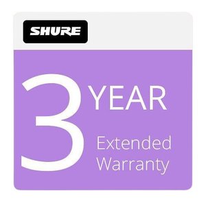 Shure MXA925-EXTW3 Ceiling Microphone Extension Warranty, 3-Year