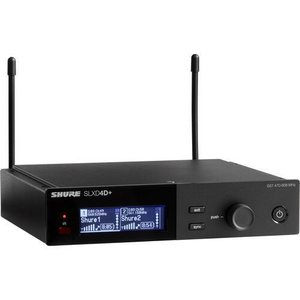 Shure SLXD4D+=-G57 Dual Channel Wireless Receiver, 470-608MHz