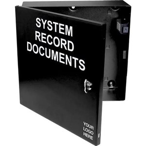 STI EM1212DOC-U-BK System Record Documents Enclosure, USB Storage, Thumb Lock, Metal, Black