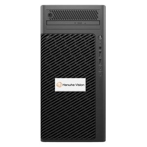 Hanwha WRT-P-5205L-24TB Mini-Tower Wisenet WAVE Recording Server with (4) Professional Licenses, (1) 3.5" HDD, Intel Core Ultra 5, 24TB Raw, 16GB RAM