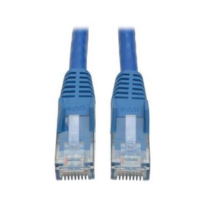 Eaton Tripp Lite N201-002-BL50BP CAT6 Gigabit Snagless Molded (UTP) Ethernet Cable (RJ45 M/M), PoE, 50-Piece Bulk Pack, 2' (0.61m), Blue