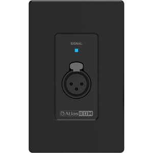 AtlasIED A-XLR-B Atmosphere Remote XLR Input, Black