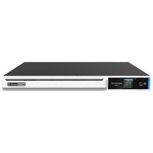AtlasIED AZMP4D 4-Zone 6x4 Channel Powered Audio Processor with 600W Amplifier, 8x16 Dante Interface, and (2) Atmosphere Accessory RJ45 Ports for XLR, RCA, Bluetooth Expandability