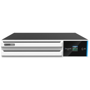 AtlasIED AZMP8D 8-Zone 6x8 Channel Powered Audio Processor with 1200W Amplifier, 14x16 Dante Interface, and (4) Atmosphere Accessory RJ45 Ports for XLR, RCA, Bluetooth Expandability