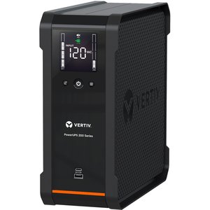 Vertiv PSA6-1000LVT PowerUPS 200 Standard Line Interactive, 6-Minute Backup Time, 1000VA / 625W