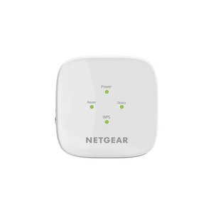 Netgear EX3110-100NAS AC750 Dual-Band WiFi Range Extender, Wall-Plug, White