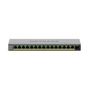 Netgear GS116EP-100NAS Business Series 16-Port Gigabit Ethernet PoE+ Easy Smart Managed Switch with SFP 180W