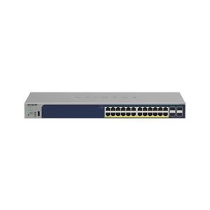 Netgear GS728TP-200NAS ProSAFE Series 28-Port Gigabit Ethernet Smart Managed PoE+ Switch 384W