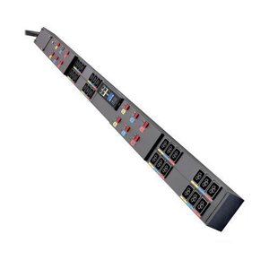 Eaton EMAGFFC4C4C4C4L 3-Phase Managed HDX Rack PDU G4, 240/415V, 24 C39 Outlets, 60A, 35kW, 560P6W Input, 6' Cord, 0U Vertical