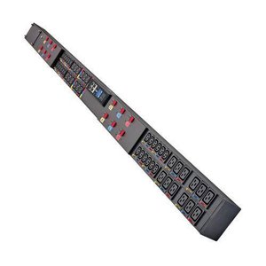 Eaton EMAGKEA4A4A4A4L 3-Phase Managed HDX Rack PDU G4, 208V, 48-Outlet (24 C13 + 24 C19), 100A, 36kW, Hardwired Input, 0U Vertical