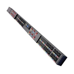 Eaton EMAGKEA5A5A5A5L 3-Phase Managed HDX Rack PDU G4, 208V, 48-Outlet (24 C13 + 24 C39), 100A, 36kW, Hardwired Input, 0U Vertical