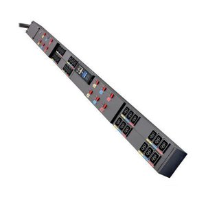 Eaton EMAGLFC4C4C4C4L 3-Phase Managed HDX Rack PDU G4, 208V, 24 C39 Outlets, 60A, 17kW, 460P9W Input, 6' Cord, 0U Vertical