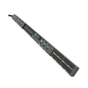 Eaton EMAGMFC2C2C2C2L 3-Phase Managed HDX Rack PDU G4, 208V, 48 C13 Outlets, 80A, 29kW, 4100P9W Input, 6' Cord, 0U Vertical