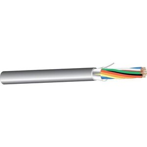 West Penn 253188BGY1000 18/8 Shielded CMP Audio and Control Cable, 1000', Gray
