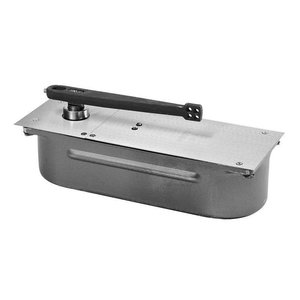 Norton Rixson 40-6240-0200-WSP Double-Acting Center-Hung Floor Closer, White Suede Powder Coat