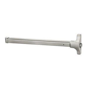 ACCENTRA 2100-42 689 RHR 2100 Series 42" Rim Exit Device, Exit Only, Right Hand Reverse, Aluminum