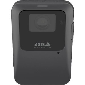 AXIS W111 Body Worn IP Camera, 1920x1080 Resolution, 1.9mm Lens, H.264, Black