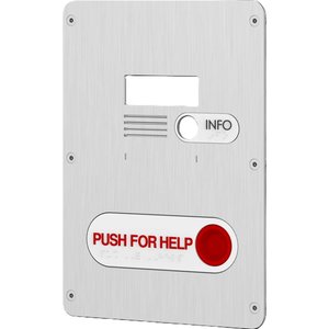 AXIS TI8301 Adapter Plate for Network Intercom Integration with Emergency Help Point