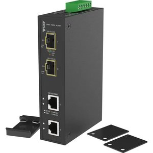 AXIS TU8008 Media Converter with Two SFP Slots and Two RJ45 Ports