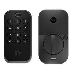 Yale YRD614-ZB3-BSP Pro 2 Keypad with Smart Lock, Black Suede