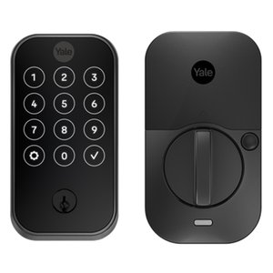 Yale YRD624-ZB3-BSP Pro 2 Touchscreen with Smart Lock, Black Suede