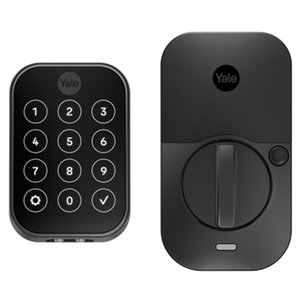 Yale YRD654-ZB3-BSP Pro 2 Touchscreen with Smart Lock, Black Suede