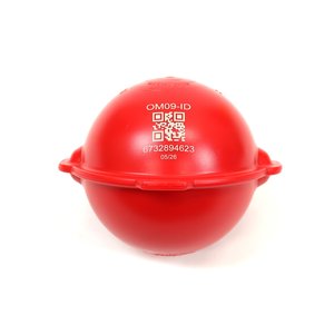 Tempo om09-id OmniMarker-ID Power Passive Electronic Marker Ball, 169.8kHz, Red