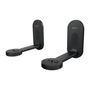 KEF B1BL B1 Wall Bracket for LSX II with Integral Cable Management, Black