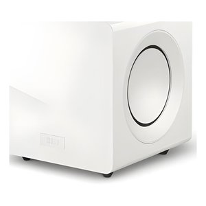 KEF KC92WH Twin 9" Driver Force-Cancelling Subwoofer, White Gloss