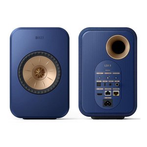 KEF LSXIIBU LSX II Wireless Speaker System, Cobalt Blue