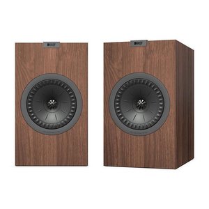 KEF Q350WA Q350 Bookshelf HiFi Speaker, European Walnut