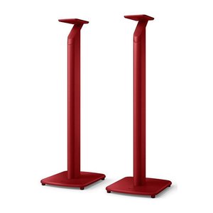 KEF S1RD Floor Stand for LSX II and LSX II LT Wireless Speakers, Crimson Red