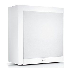KEF T2WH T Series Slim Profile Subwoofer, 250W, White