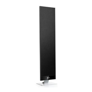 KEF T301BL T Series Slim Profile Full-Sized Satellite Speakers, Pair, Black