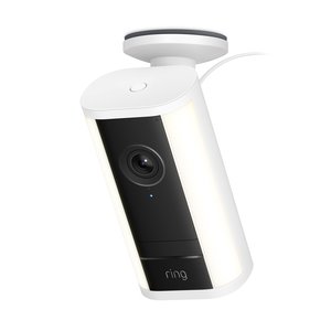Ring Spotlight Cam Pro Plug In, 2nd Generation, White (B0DZ941HFS)